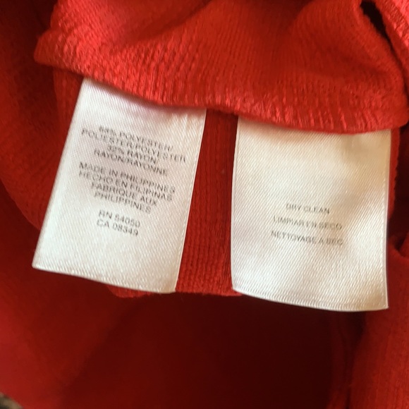 Orange Jones New York collection jacket. Size 12. Beautiful for the holidays! - Picture 5 of 5